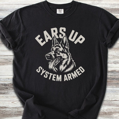 German Shepherd Armed T-Shirt