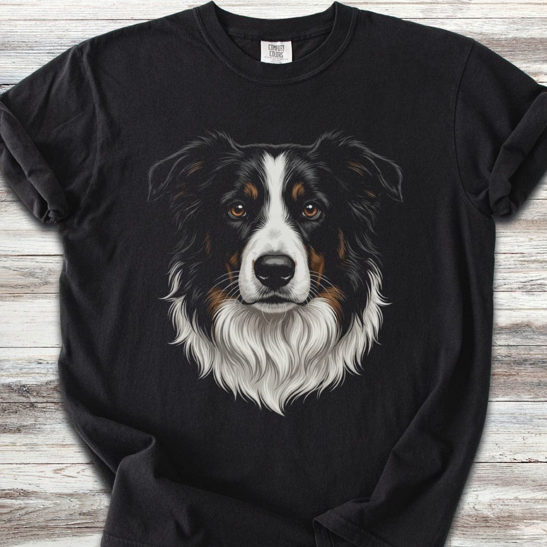 Border Collie Studio Portrait T-Shirt