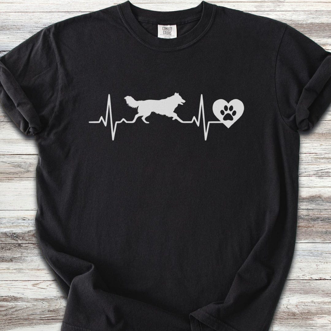 Border Collie Heartbeat T-Shirt