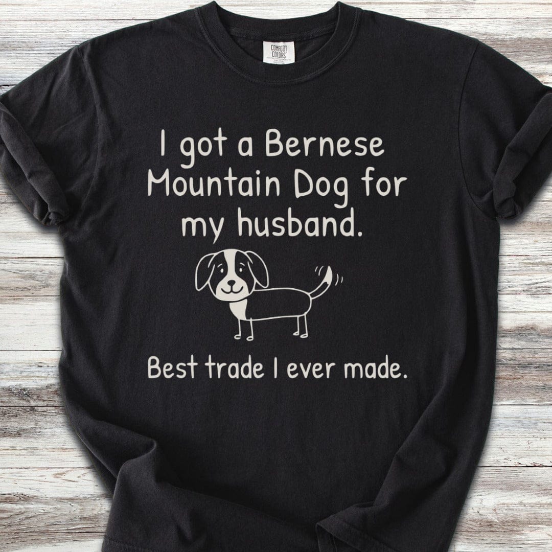 Bernese Mountain Dog 4 Husband T-Shirt