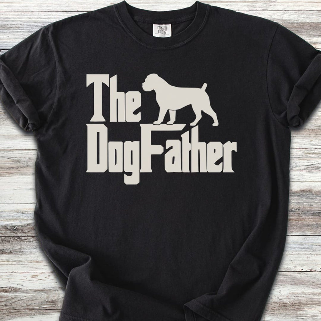 Boxer Dog Father T-Shirt