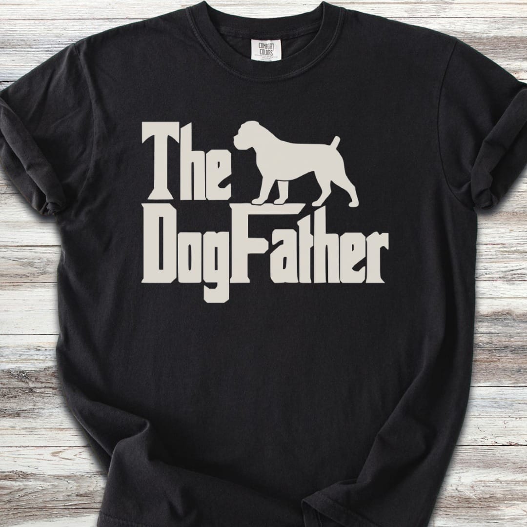 Boxer Dog Father T-Shirt