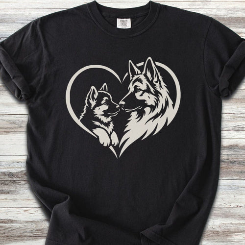 German Shepherd Heart Bond T-Shirt