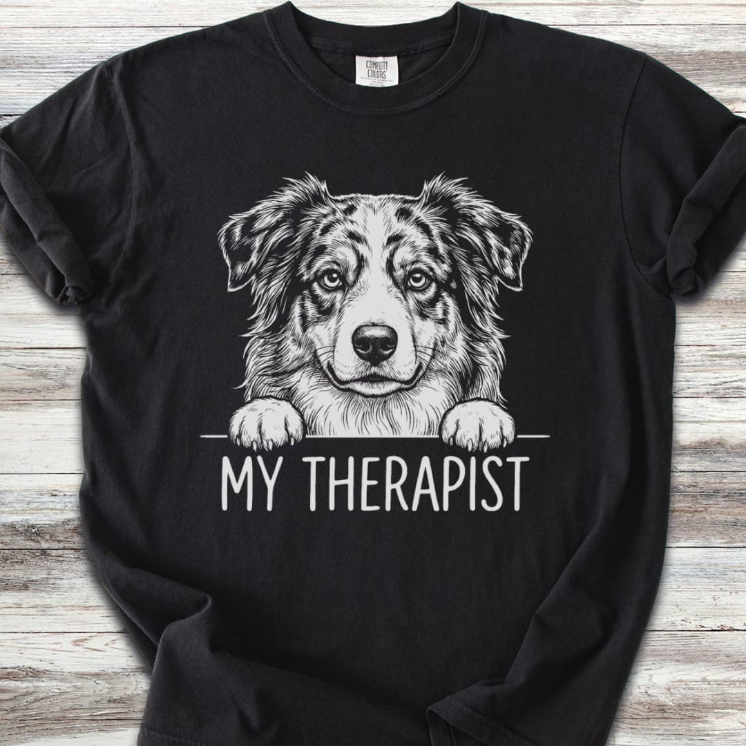 Australian Shepherd Therapist T-Shirt