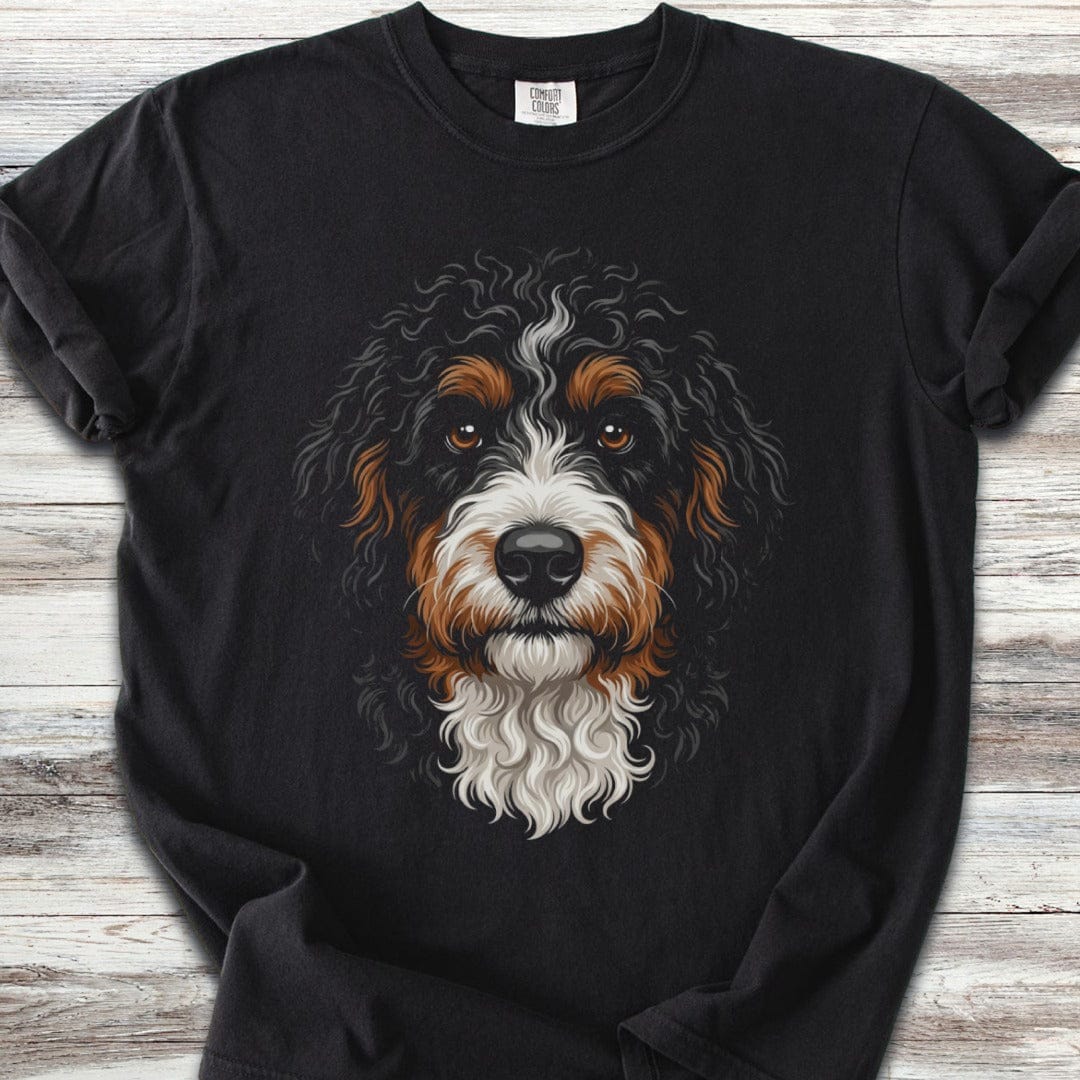Bernedoodle Studio Portrait T-Shirt