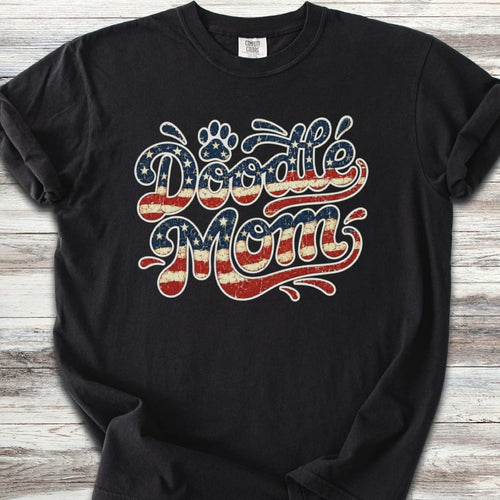 Doodle USA Mom T-Shirt