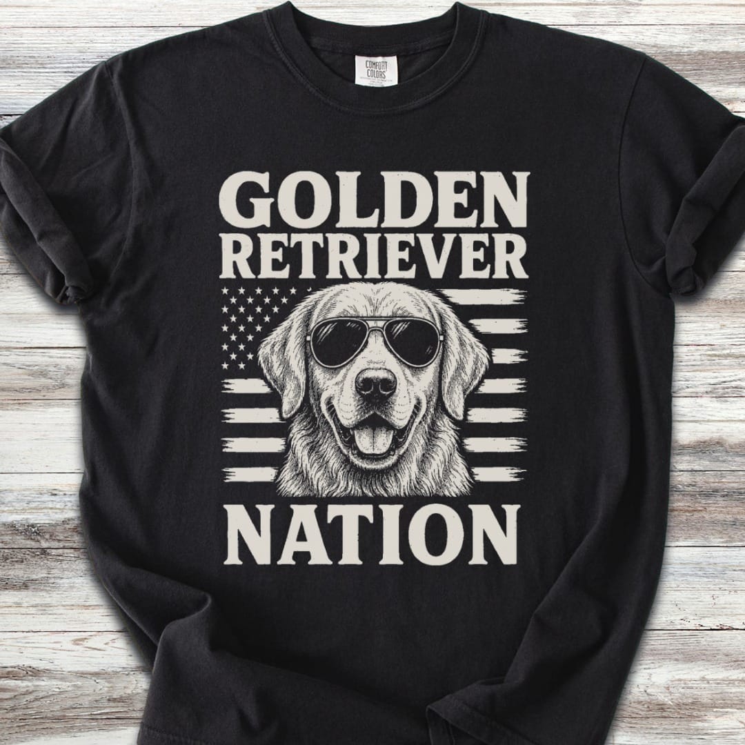 Golden Retriever Nation T-Shirt