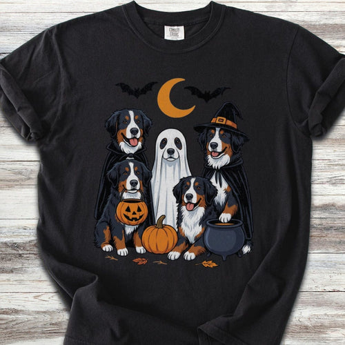 Bernese Mountain Dog Halloween T-Shirt