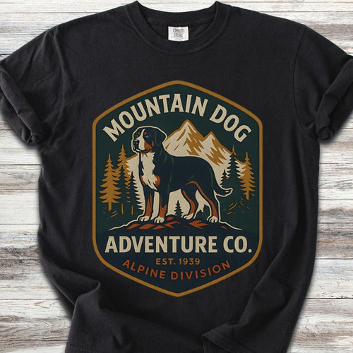 Swiss Mountain Dog Adventure Co T-Shirt