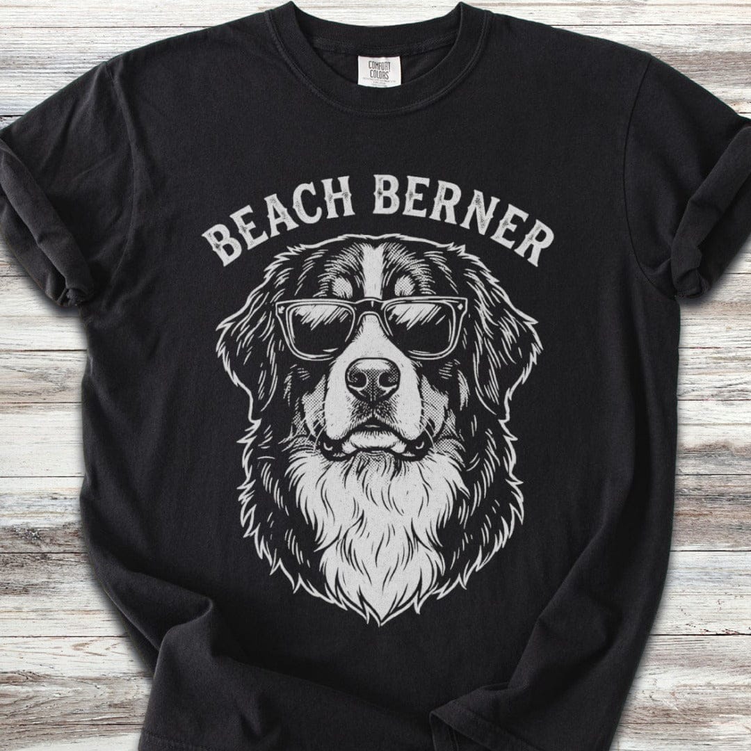 Bernese Mountain Dog Beach Berner T-Shirt