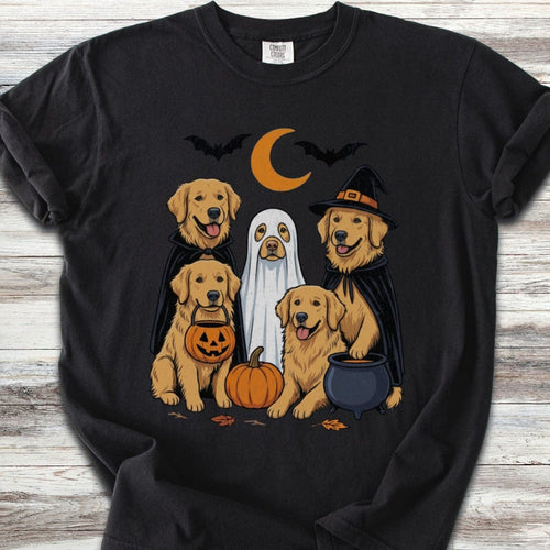Golden Retriever Halloween T-Shirt