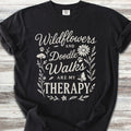Doodle Walks & Wildflowers T-Shirt