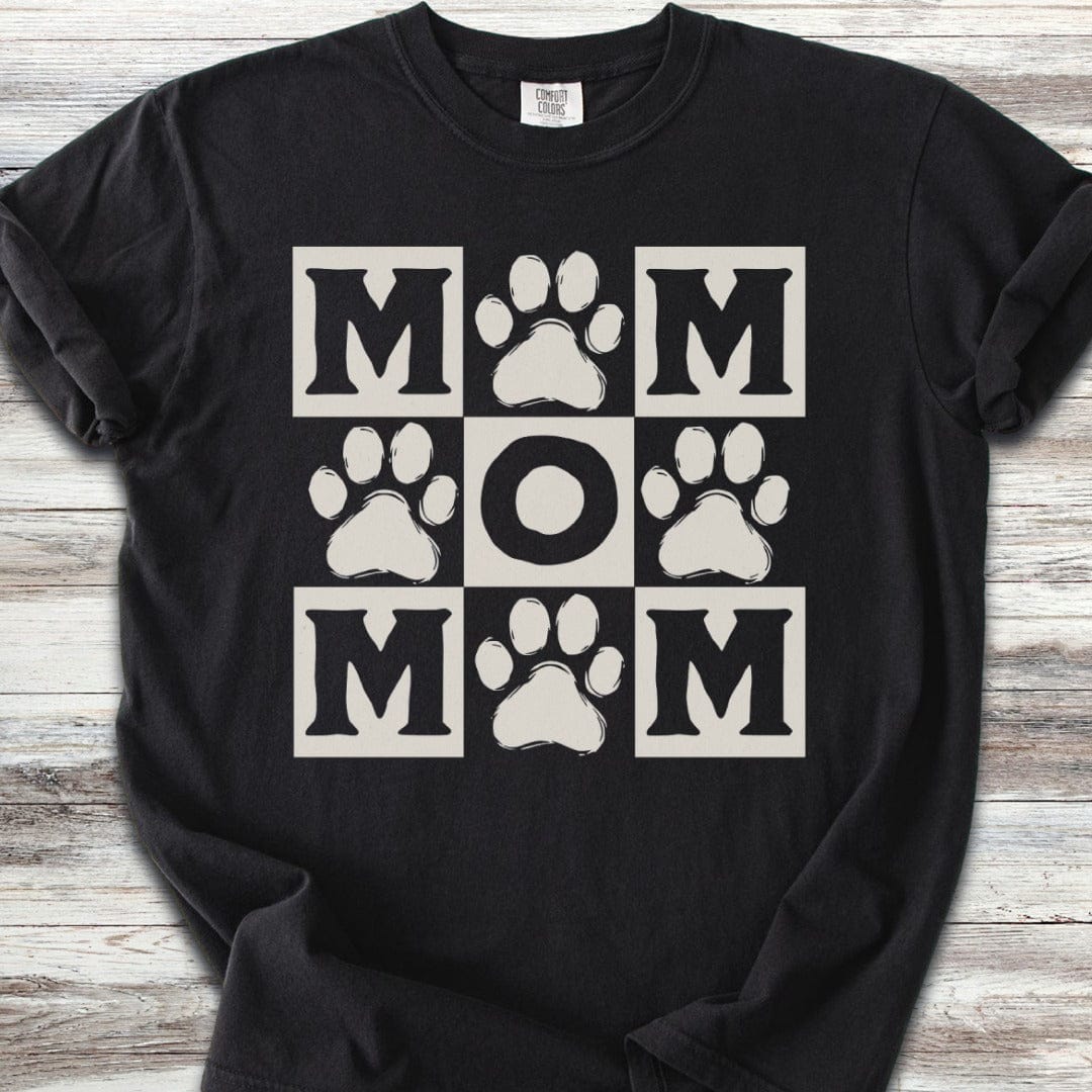 Paw Print Mom T-Shirt