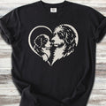 Bernedoodle Heart Bond T-Shirt