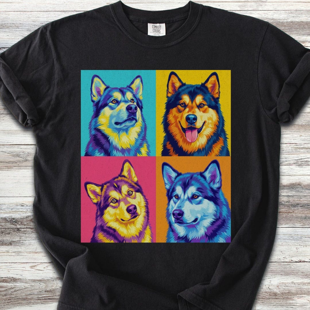 Pop Art Malamute T-Shirt