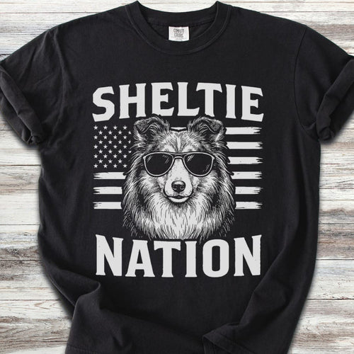 Shetland Sheepdog Nation T-Shirt