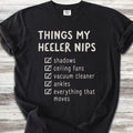 Australian Cattle Dog Nip List T-Shirt