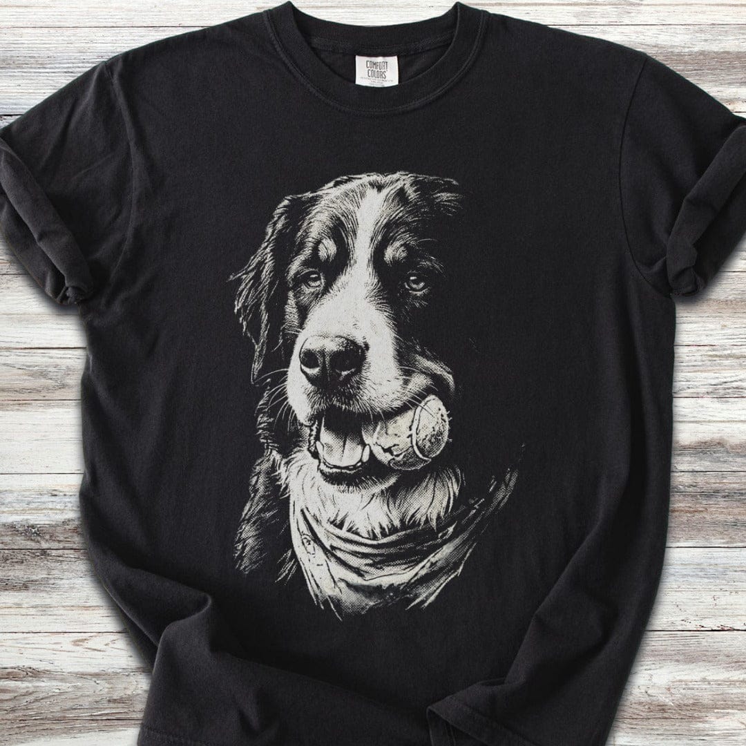Bernese Mountain Dog Play Ball T-Shirt