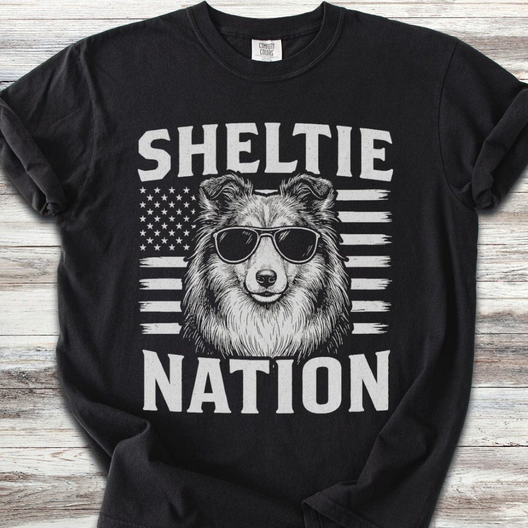 Shetland Sheepdog Nation T-Shirt