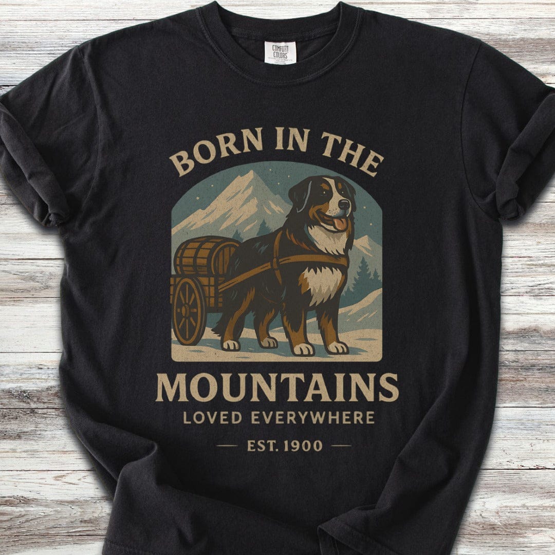 Bernese Mountain Dog Born T-Shirt