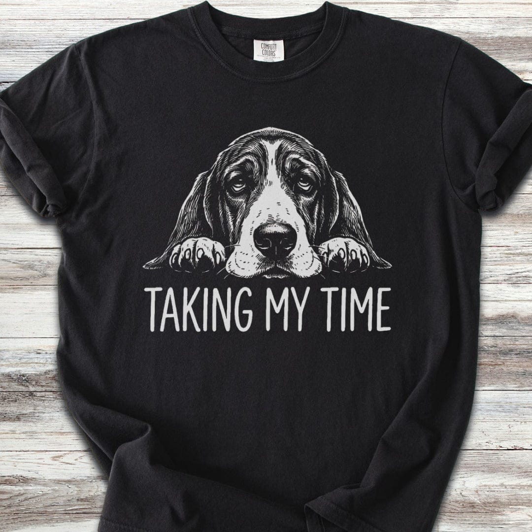 Basset Hound Time T-Shirt