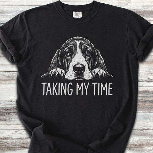 Basset Hound Time T-Shirt