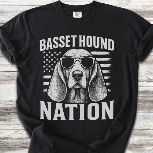 Basset Hound Nation T-Shirt