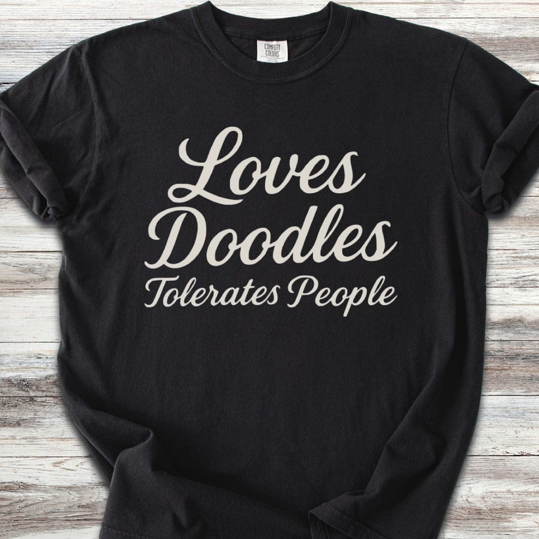 Doodle Tolerates People T-Shirt