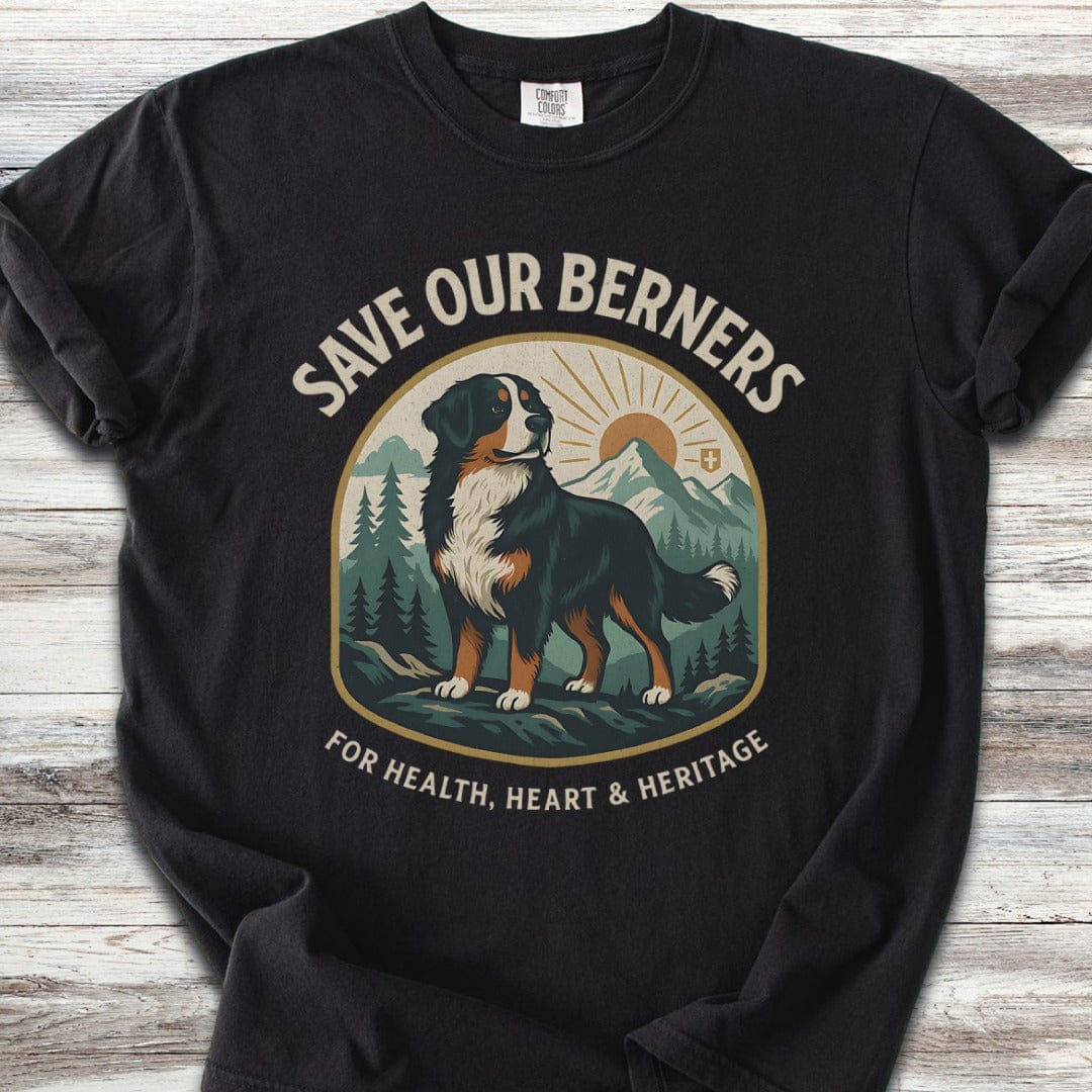 Bernese Mountain Dog Save Berners T-Shirt