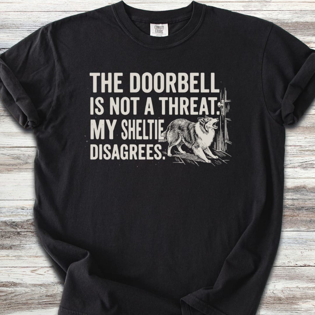 Shetland Sheepdog Doorbell T-Shirt