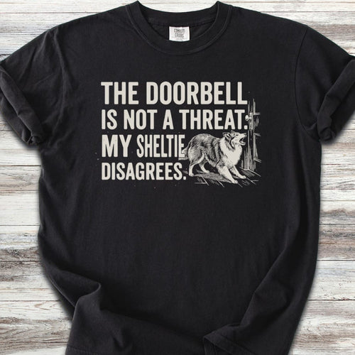 Shetland Sheepdog Doorbell T-Shirt