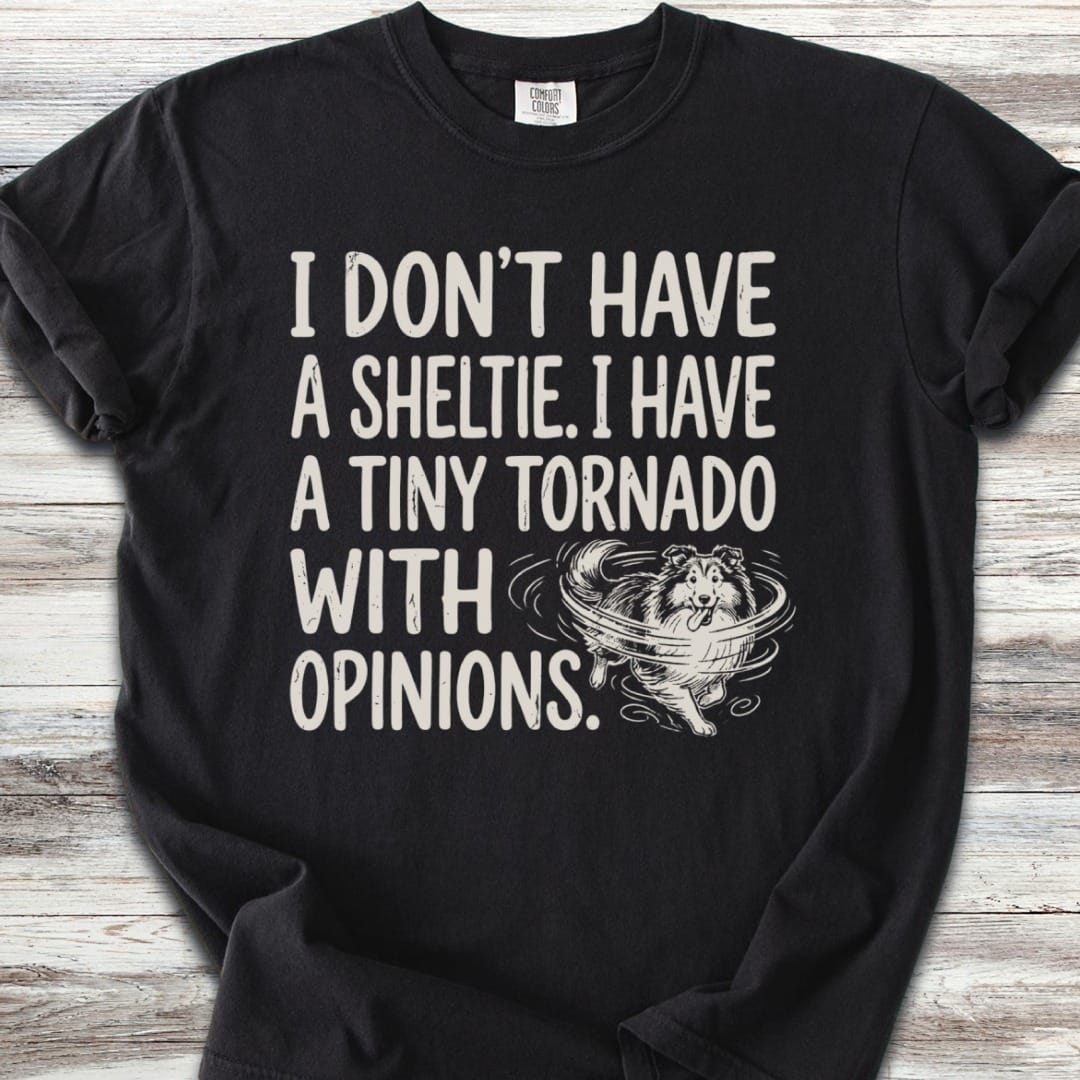 Shetland Sheepdog Tornado T-Shirt