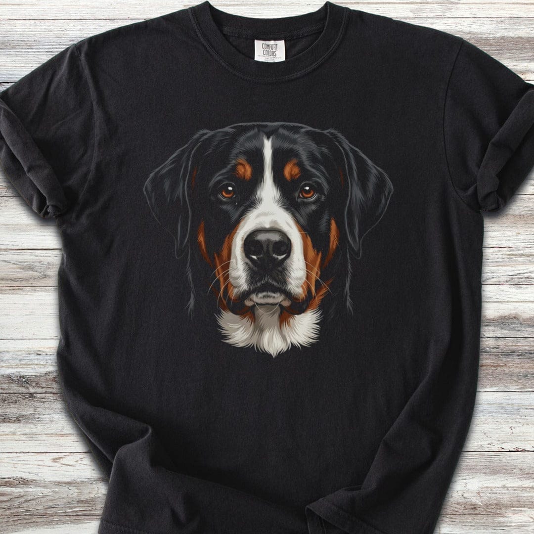 Swiss Mountain Dog Studio Portrait T-Shirt
