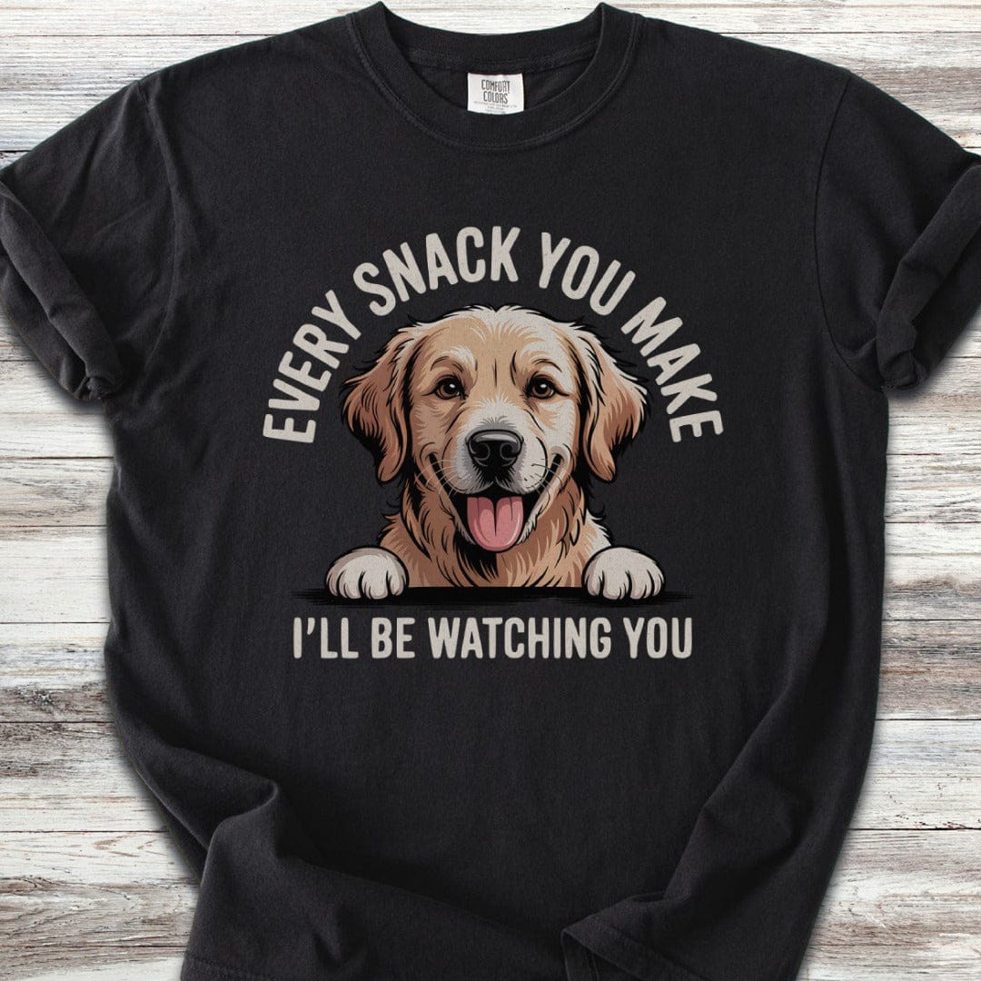 Golden Retriever Every Snack T-Shirt