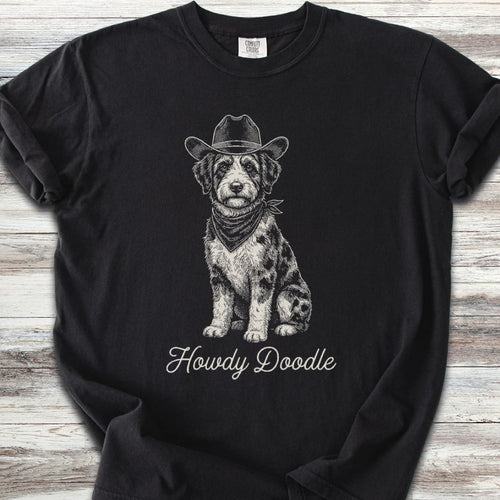 Aussiedoodle Howdy Doodle T-Shirt