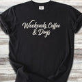 Weekends Coffee Dogs T-Shirt