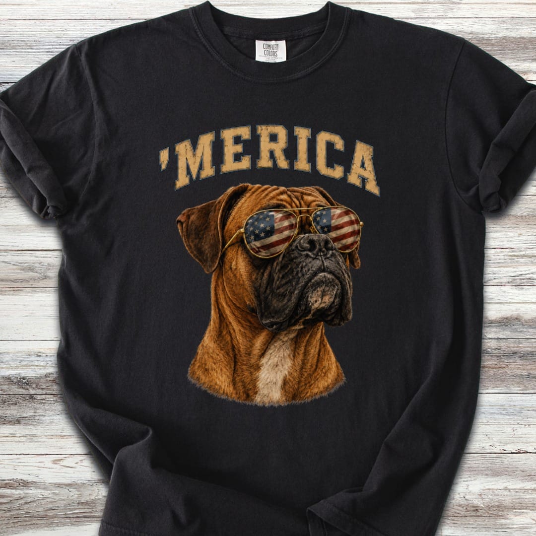 Boxer 'Merica T-Shirt