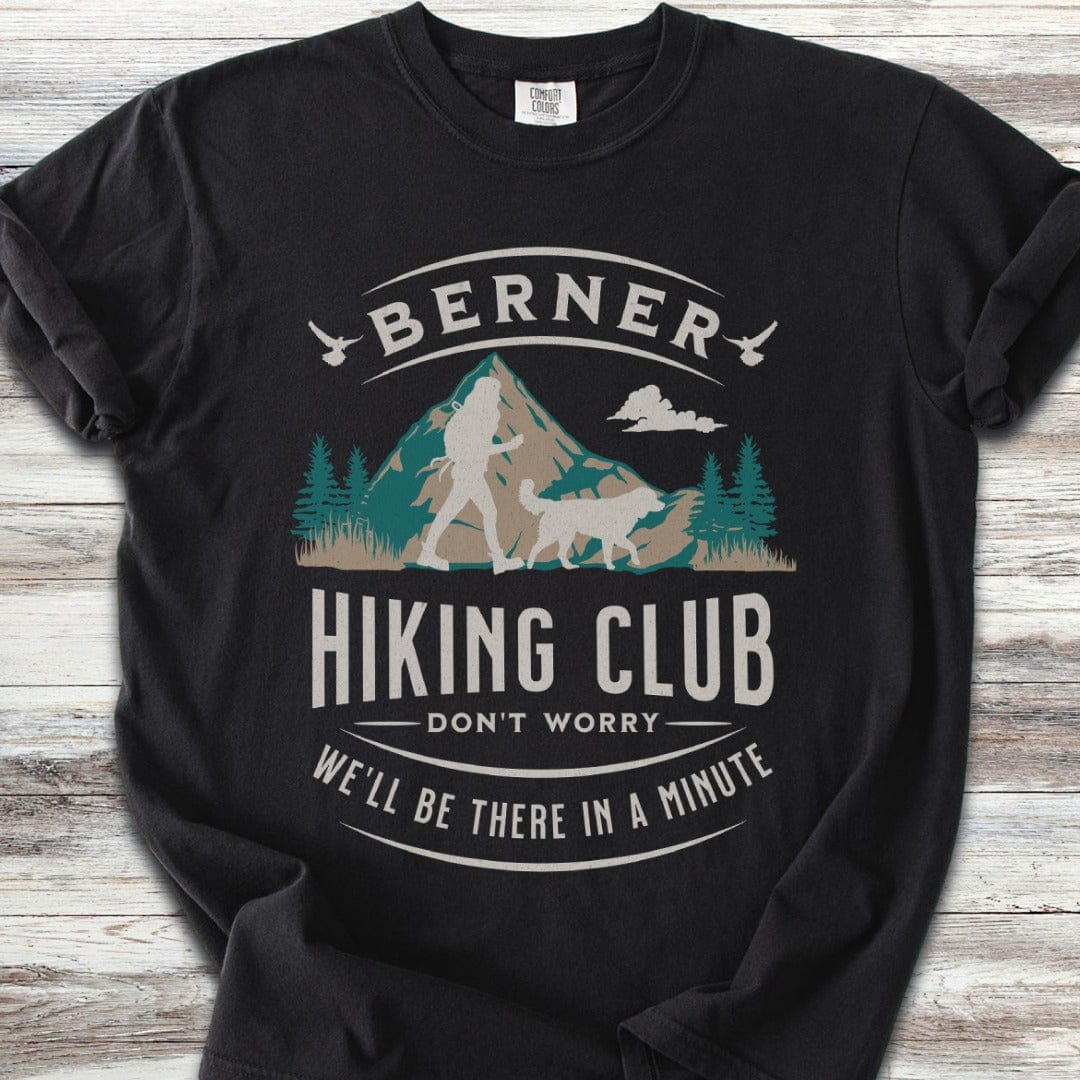 Bernese Mountain Dog Hiking Club T-Shirt