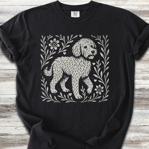 Doodle Linocut T-Shirt