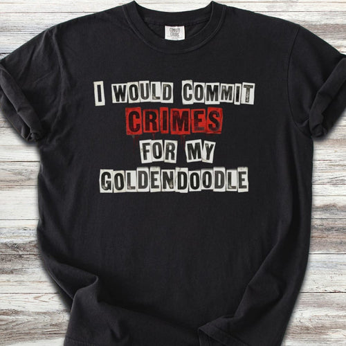 Goldendoodle Crimes T-Shirt