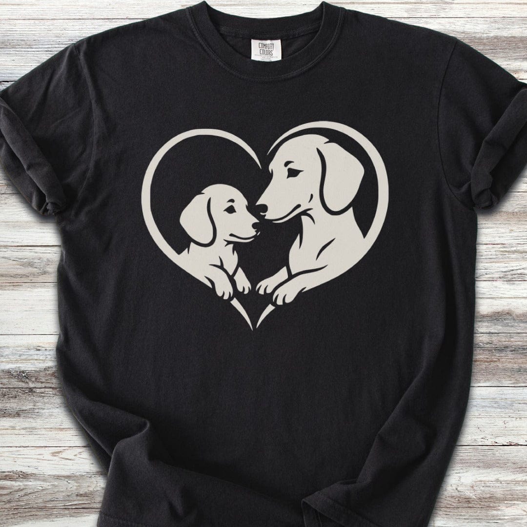 Dachshund Heart Bond T-Shirt