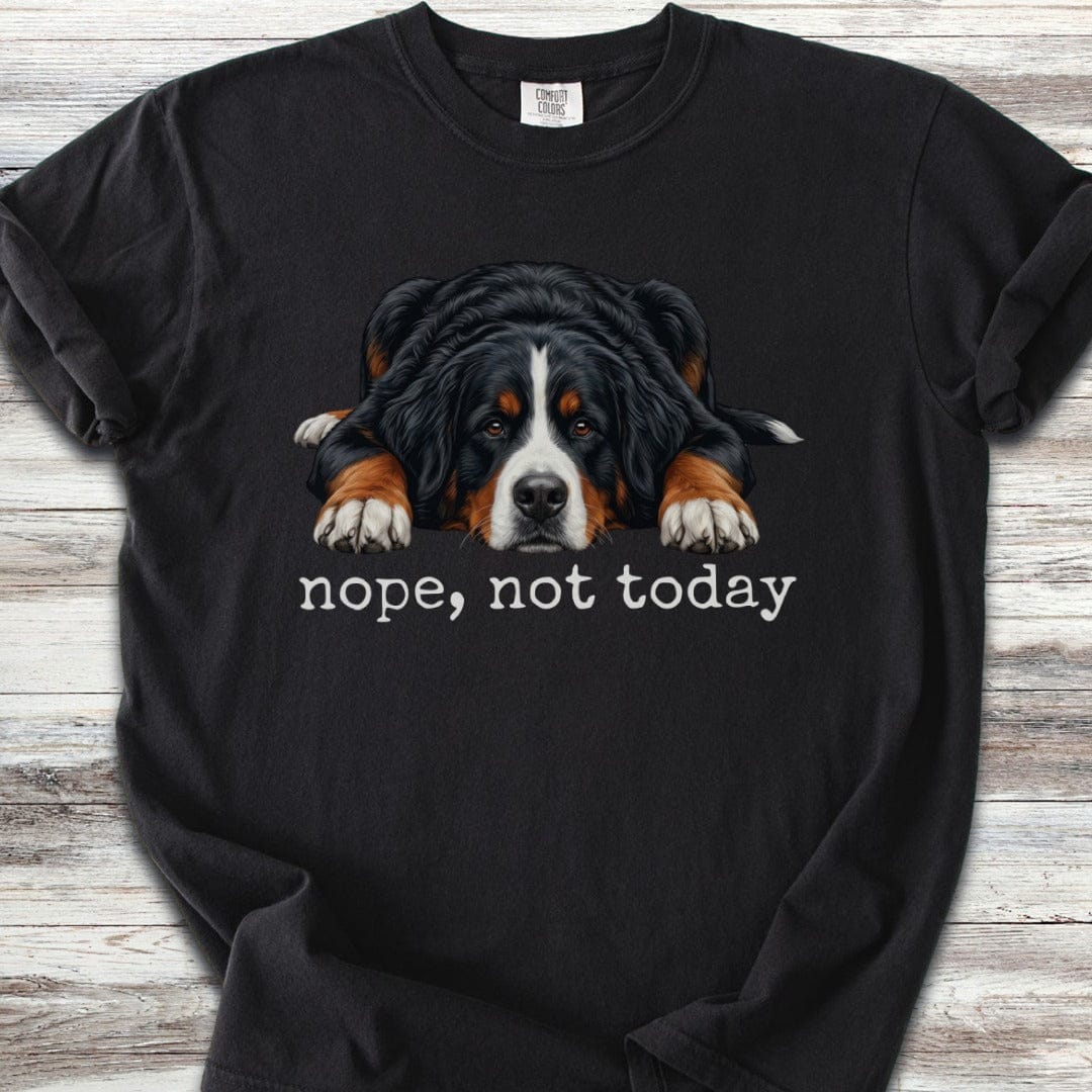 Swiss Mountain Dog Nope T-Shirt