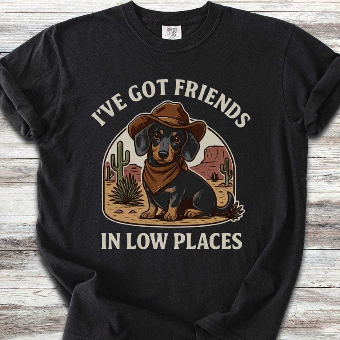 Dachshund Cowboy Friends T-Shirt