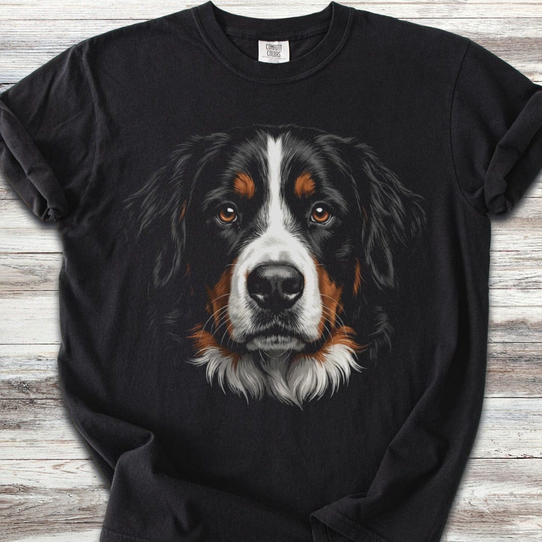 Bernese Mountain Dog Studio Portrait T-Shirt