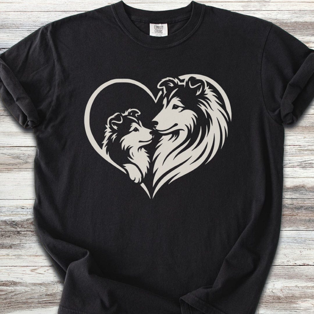 Shetland Sheepdog Heart Bond T-Shirt