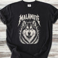 Alaskan Malamute Metal T-Shirt