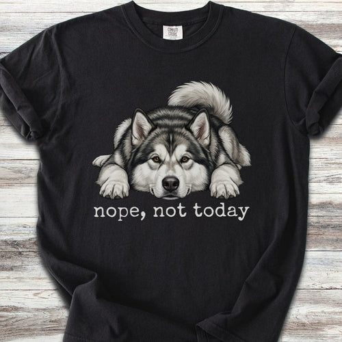 Alaskan Malamute Nope T-Shirt
