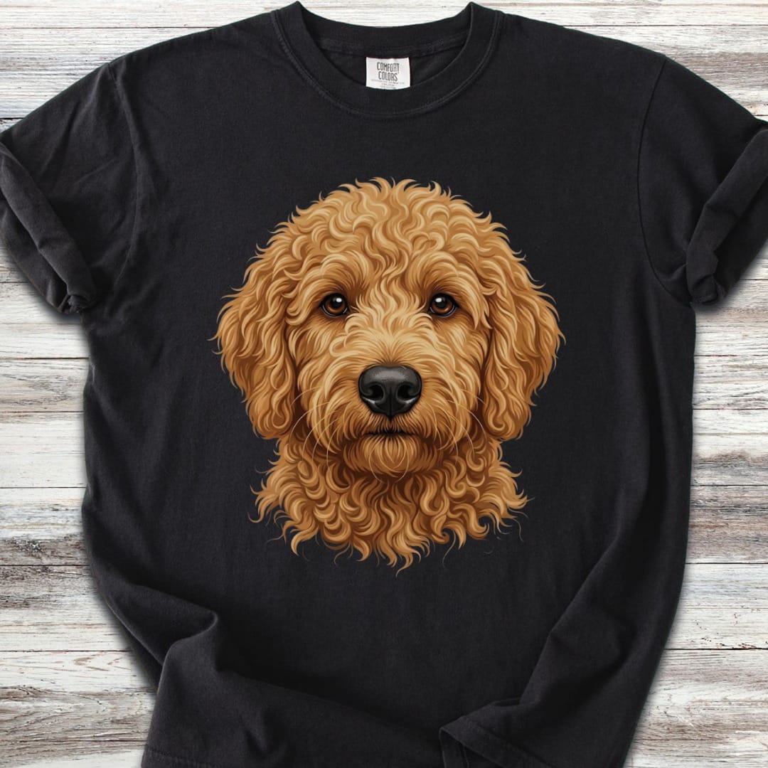 Goldendoodle Studio Portrait T-Shirt