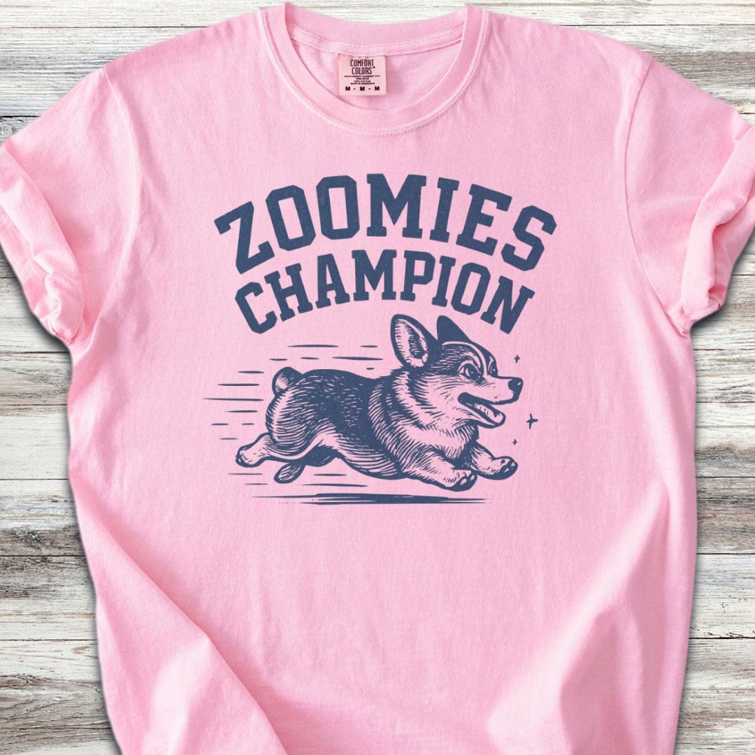 Corgi Zoomies Champion T-Shirt