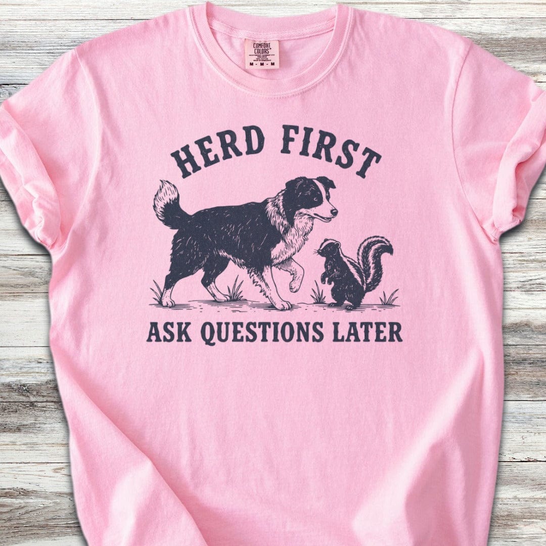 Border Collie Herd First T-Shirt